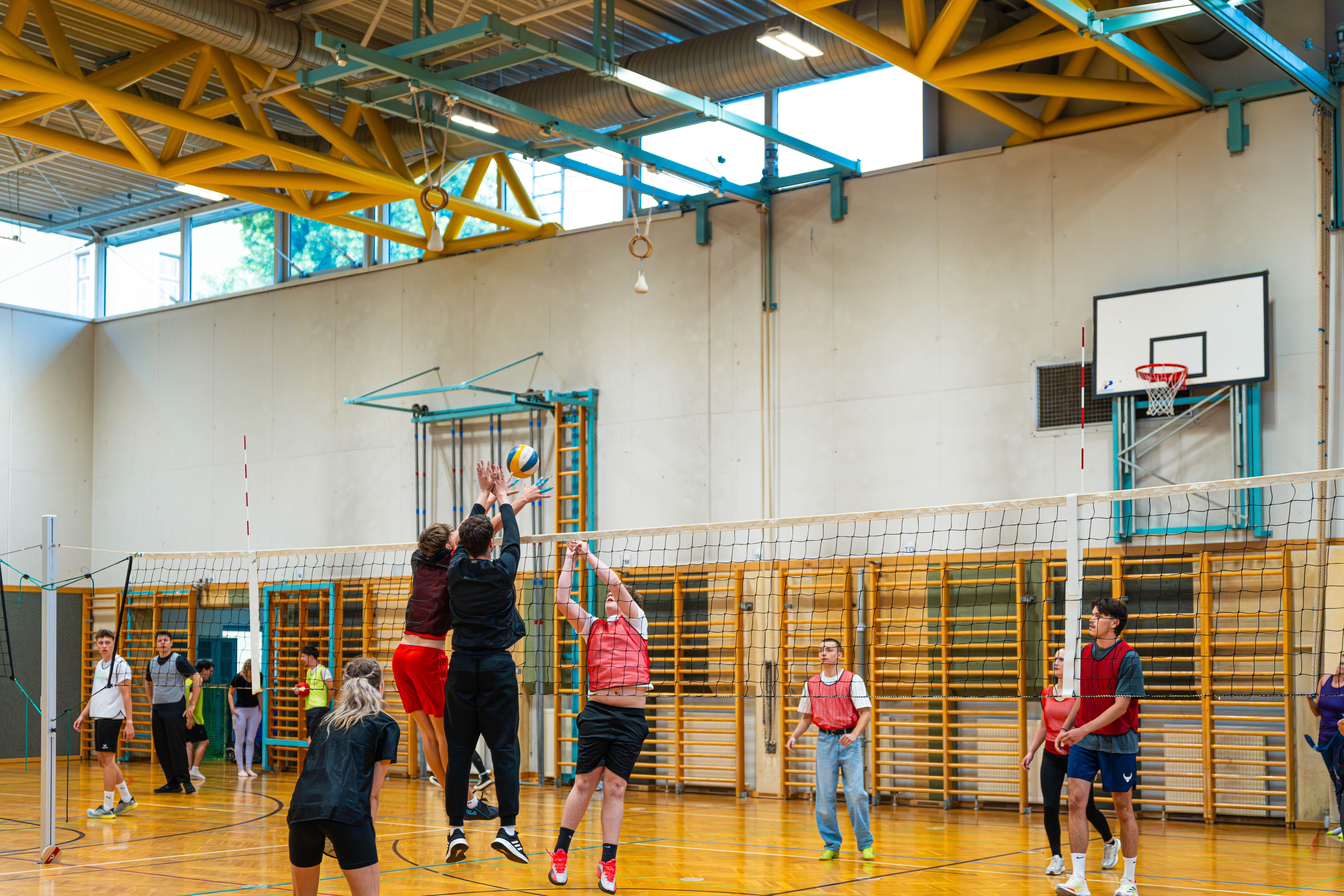 Volleyball-Highlight vom Berufsschulsporttag
